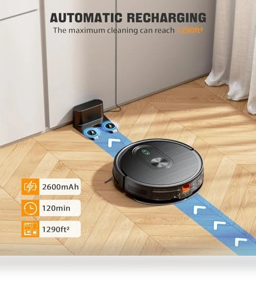 2 in 1 Mopping Robotic Vacuum — Smart Cleaning Robots, XIEBro