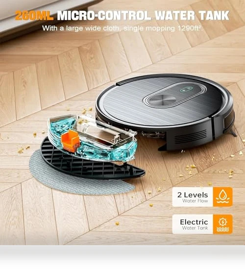2 in 1 Mopping Robotic Vacuum — Smart Cleaning Robots, XIEBro