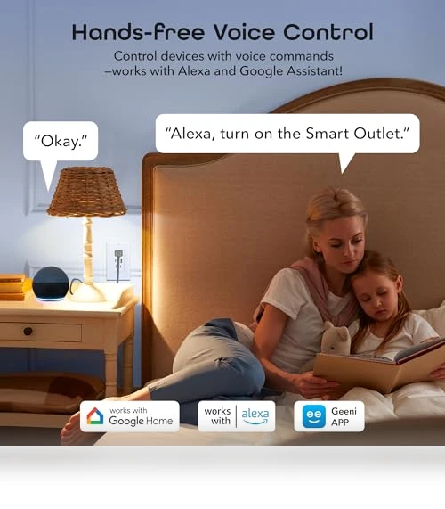 Current Smart Wi-Fi Outlet with 2 Fast Charge USB Ports — Smart Home Hubs & Controllers, Geeni