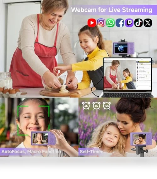 Digital Camera for Teens — Compact Digital Cameras, SMARTKLIK