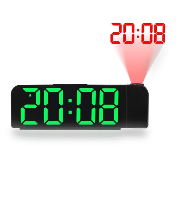 Digital Smart Alarm Clock with Temperature — Alarm, Factory Discount Outlet