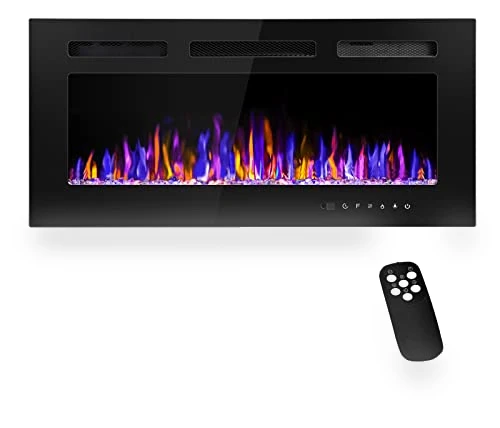 Electric Fireplace Wall Mounted and Recessed — Electric Heating Solutions, BETELNUT