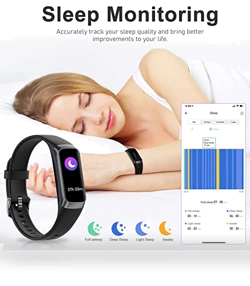 Fitness Tracker — Fitness & Activity Monitors, Zeacool