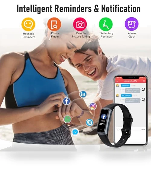 Fitness Tracker — Fitness & Activity Monitors, Zeacool