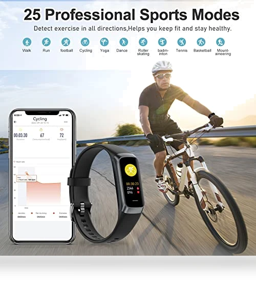 Fitness Tracker — Fitness & Activity Monitors, Zeacool