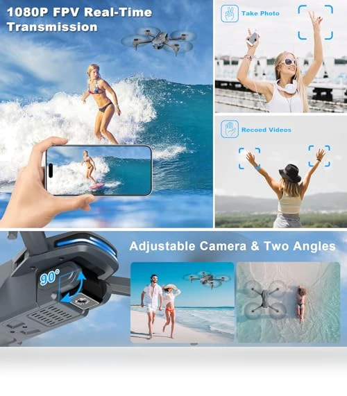 Foldable Drone with Camera — Drones, Velcase