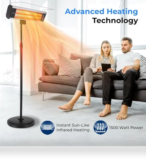 Infrared Patio Heater — Patio Heaters, SereneLife
