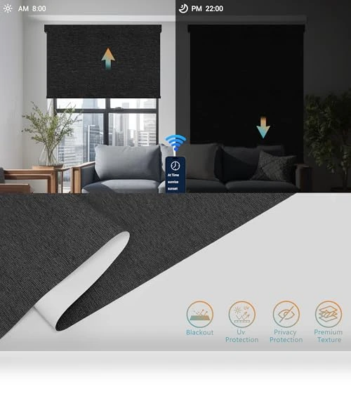 Motorized Blinds with Remote — Honeycomb, Blindify