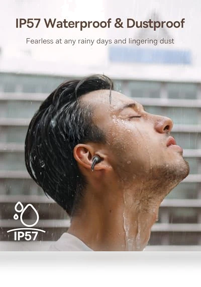 Open Ear Clip-On Earbuds — In-Ear Headphones, Baseus