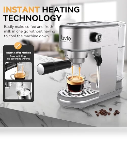 Professional Espresso Coffee Maker — Coffee & Espresso Combos, ILAVIE