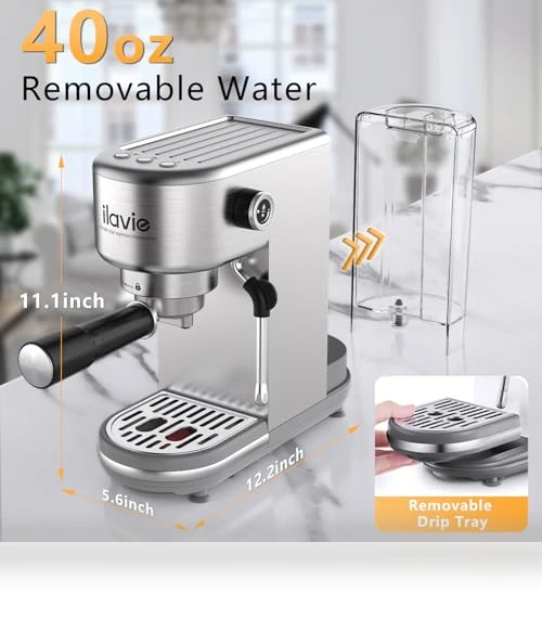 Professional Espresso Coffee Maker — Coffee & Espresso Combos, ILAVIE