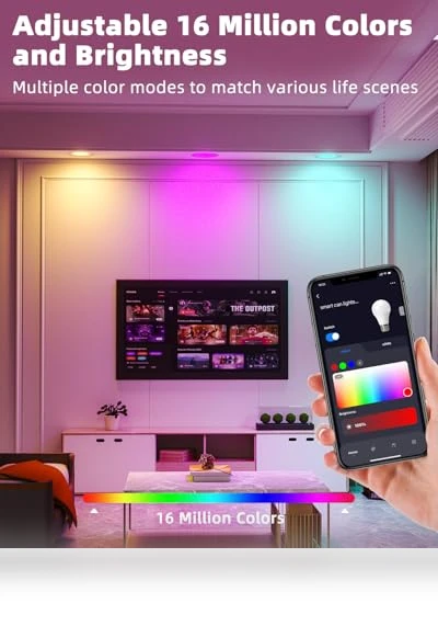 Smart Recessed Lighting — Spotlights, Gefolly