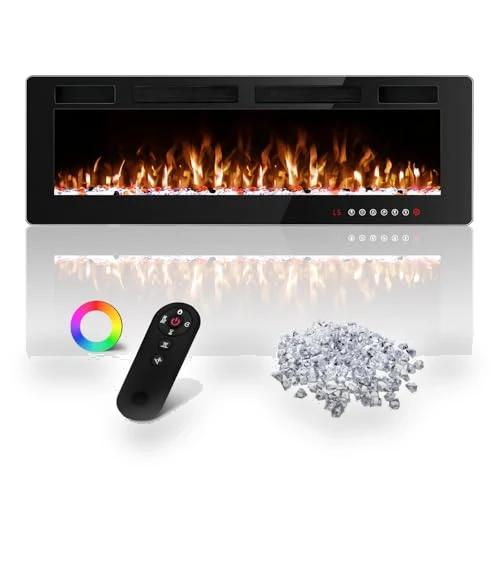 Ultra-Thin Electric Fireplace Insert — Electric Heating Solutions, Tornivk