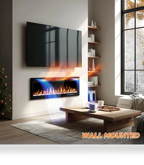 Ultra-Thin Electric Fireplace Insert — Electric Heating Solutions, Tornivk