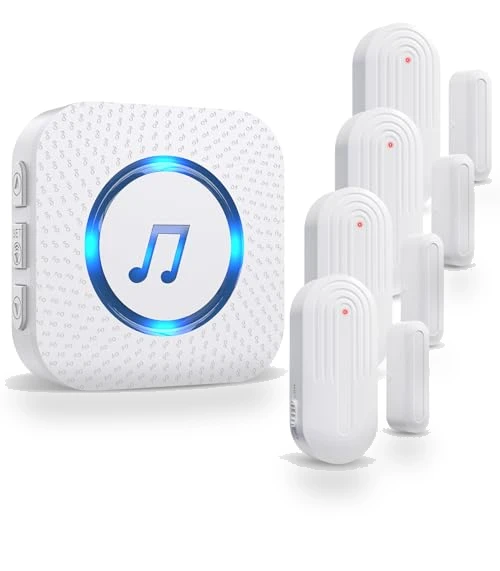 Wireless Door Chime with Entry Alarm — Kits, SanJie