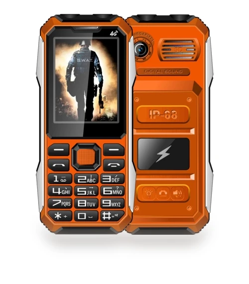 4G Full Network Triple Proofing Elder Phone — Basic Cases