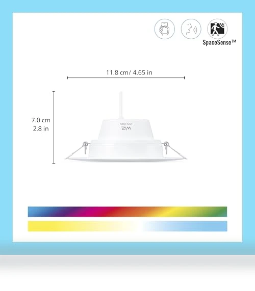 Color Smart Retrofit Downlight — Spotlights, WiZ
