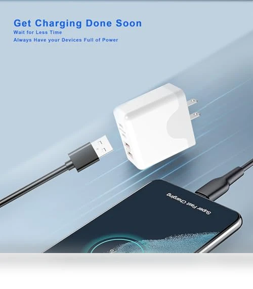 Fast Charging Wall Plug with 4 Ports — Chargers, Shenzhen Xingda Tong wire and cable Co.,LTD