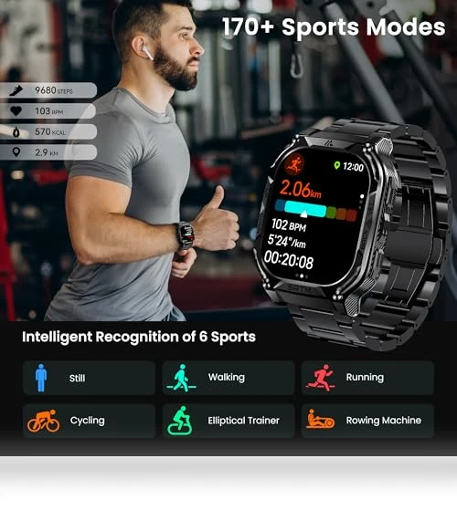 GPS Smart Watch — Smartwatches, AMAZTIM