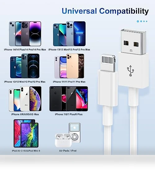 MFi Certified Lightning to USB Cable — Lightning, Apple