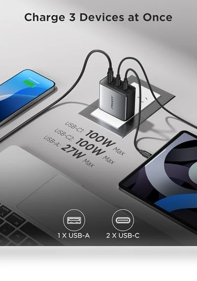 100W USB C Charger — Chargers, Pisen