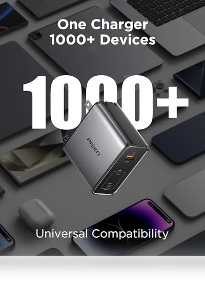 100W USB C Charger — Chargers, Pisen