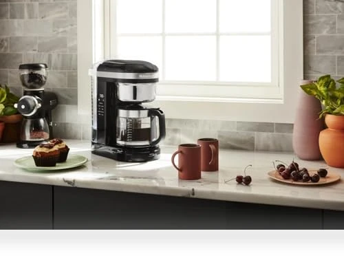 12 Cup Drip Coffee Maker with Warming Plate — Coffee Makers, KitchenAid
