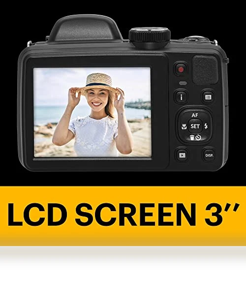 20MP Digital Camera with 42X Optical Zoom — Compact Digital Cameras, KODAK