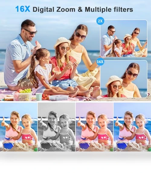 4K Digital Camera with Autofocus — Mirrorless Cameras, Rovemre