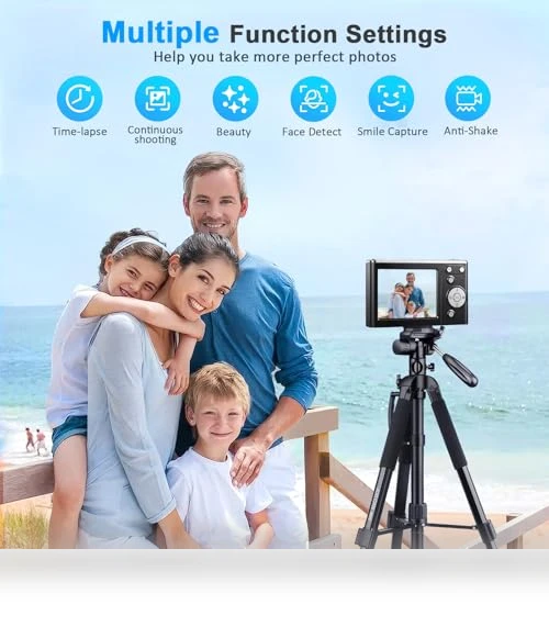 4K Digital Camera with Autofocus — Mirrorless Cameras, Rovemre