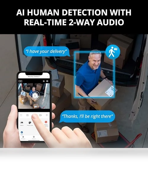 AI Powered Sentinel 4K Wired Security Camera System — Outdoor Security Cameras, Defender