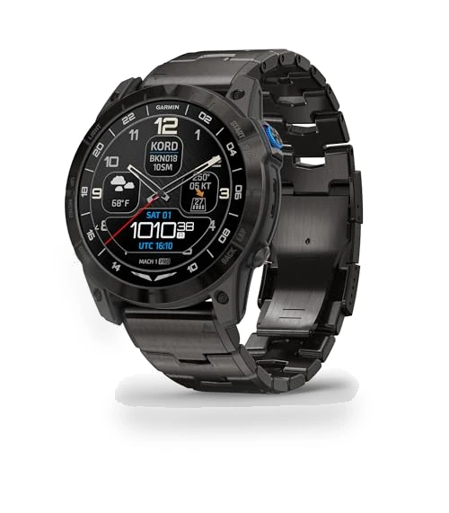 Aviator Smartwatch with GPS Moving Map — GPS Units, Garmin