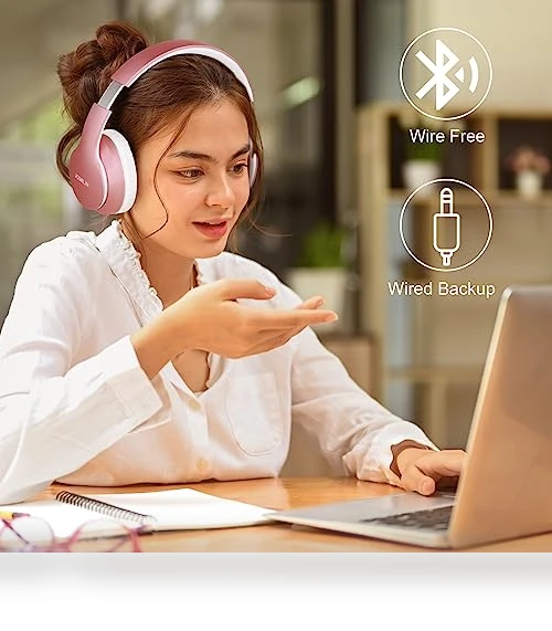Bluetooth Headphones Over-Ear — In-Ear Headphones, JOMILIN