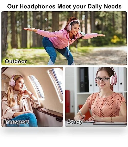 Bluetooth Headphones Over-Ear — In-Ear Headphones, JOMILIN