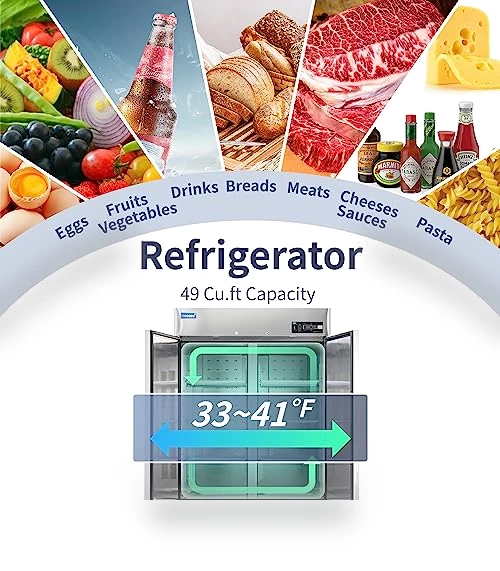 Commercial Refrigerator Reach-in — Mini Fridges, ICECASA