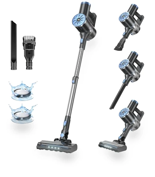 Cordless Vacuum Cleaner with Self-Standing — Cordless Vacuums & Sweepers, VIPSUN