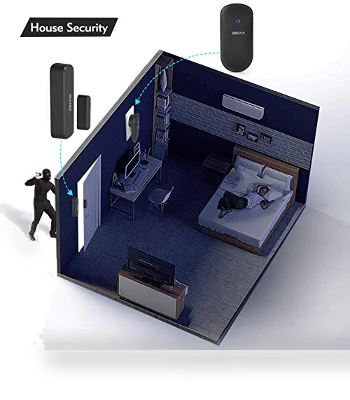 Door Chime with Adjustable Volume — Kits, SECRUI