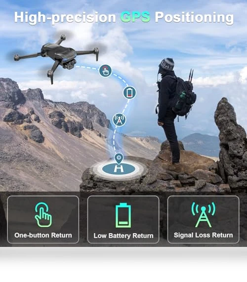 GPS Drone with 4K Camera — Drones, X-shop