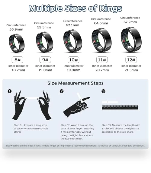 Health Tracker Smart Ring — Smart Rings, celestaura