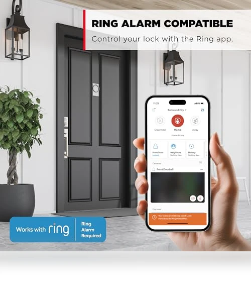 HomeConnect 620 Z-Wave Long Range Enabled Keypad Smart Lock — Keyless Entry, Kwikset