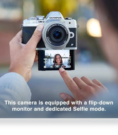 Mirrorless Camera with 14-42mm Lens — Mirrorless Cameras, OM System