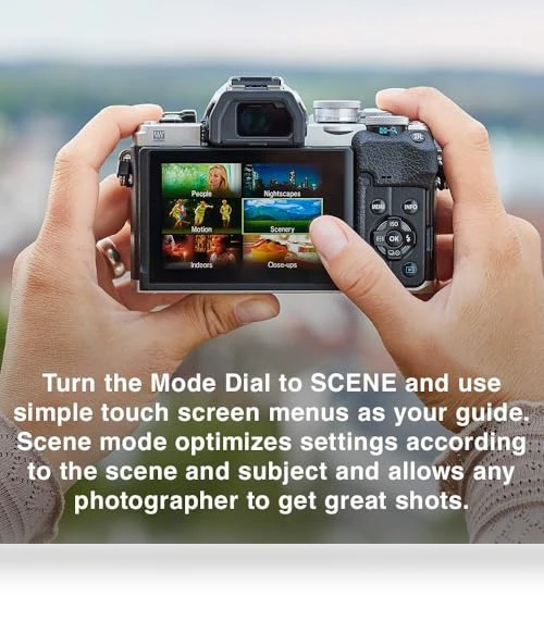 Mirrorless Camera with 14-42mm Lens — Mirrorless Cameras, OM System