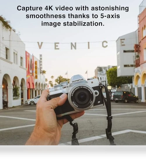 Mirrorless Camera with 14-42mm Lens — Mirrorless Cameras, OM System
