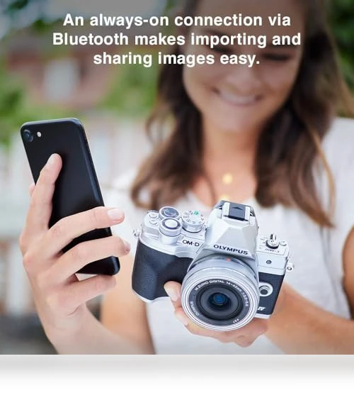 Mirrorless Camera with 14-42mm Lens — Mirrorless Cameras, OM System