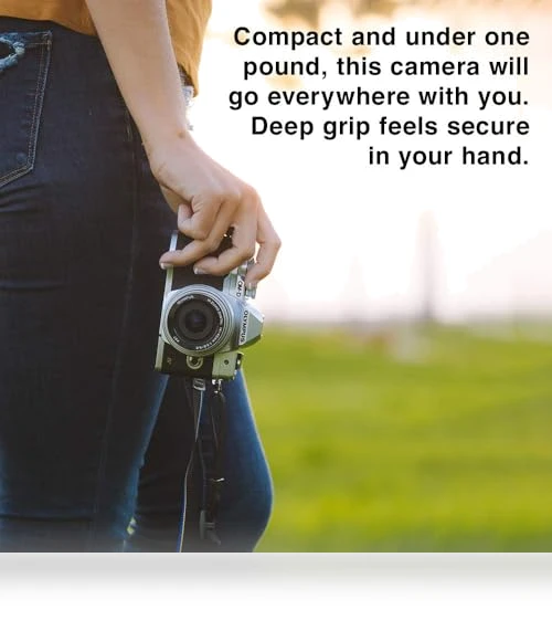 Mirrorless Camera with 14-42mm Lens — Mirrorless Cameras, OM System