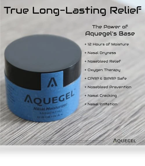 Nasal Moisturizer — Moisturizing, Aquegel