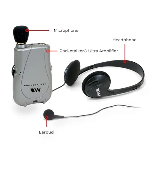 Pocketalker Ultra Duo Pack Amplifier — Batteries & Chargers, Williams Sound