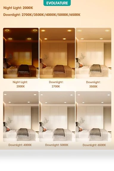 Recessed Lighting with Night Light — Recessed Lighting, EVOLFATURE