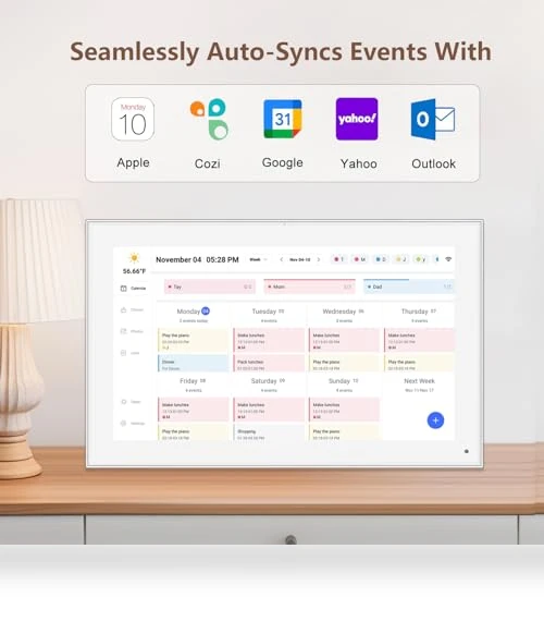 Smart Digital Calendar & Chore Chart — Digital Planners, dxmart