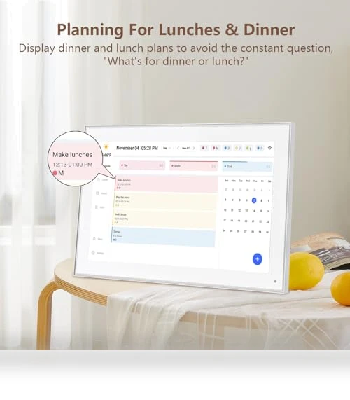Smart Digital Calendar & Chore Chart — Digital Planners, dxmart